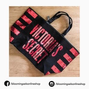 Victoria Secret New Large Sequin Bag